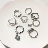 CHARMIEZZ Dangle Heart Rings